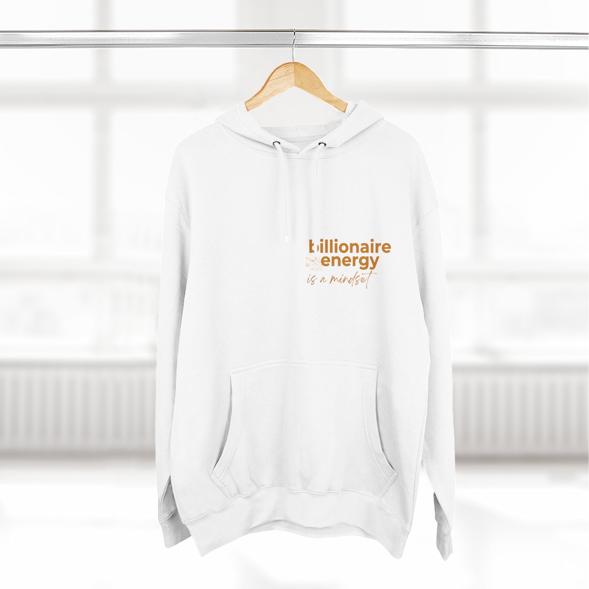 Copy of Three-Panel Fleece Hoodie